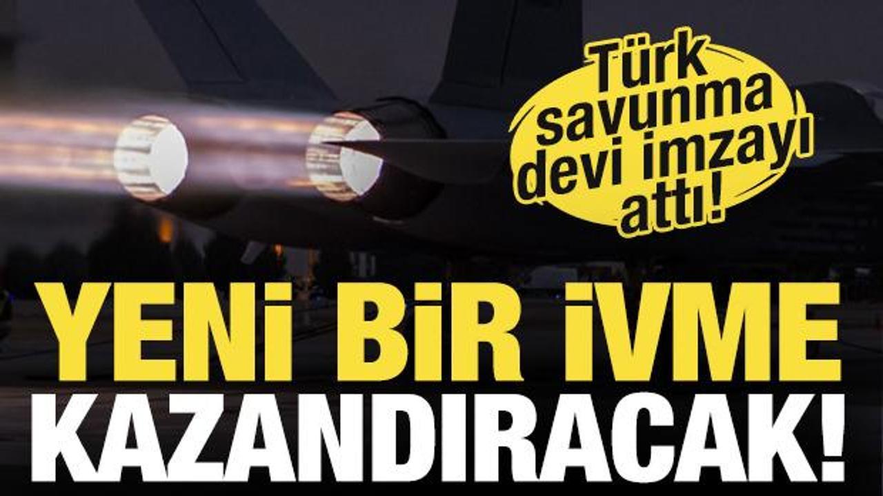 Türk savunma devi imzayı attı! Havacılık ve savunmaya yeni bir ivme kazandıracak...